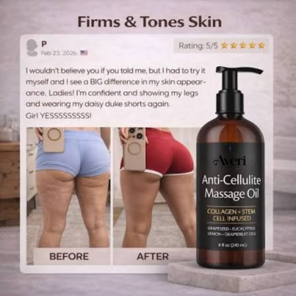Anti Cellulite Oil